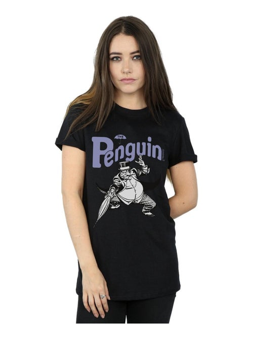 DC Comics - T-shirt PENGUIN MONO ACTION POSE - Kiabi