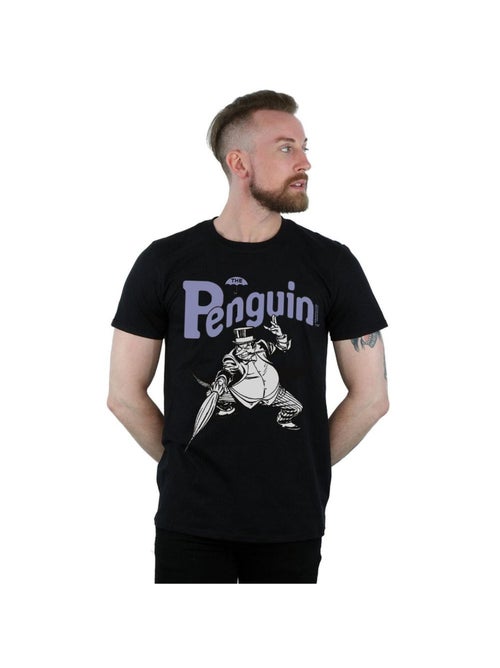 DC Comics - T-shirt PENGUIN MONO ACTION POSE - Kiabi