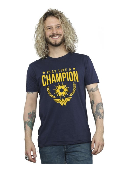 DC Comics - T-shirt PLAY LIKE A CHAMPION - Kiabi