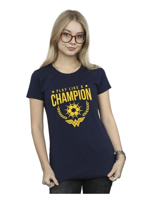 DC Comics - T-shirt PLAY LIKE A CHAMPION - Kiabi
