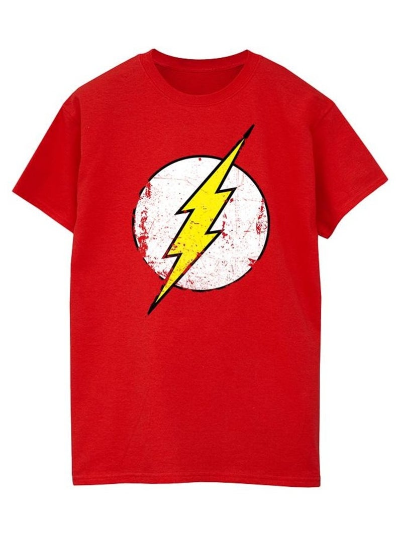DC Comics - T-shirt Rouge - Kiabi