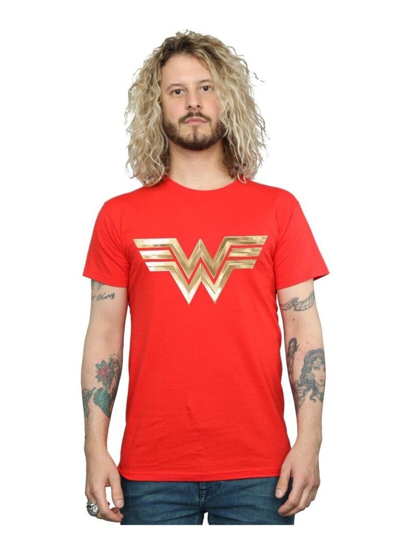 DC Comics - T-shirt Rouge - Kiabi