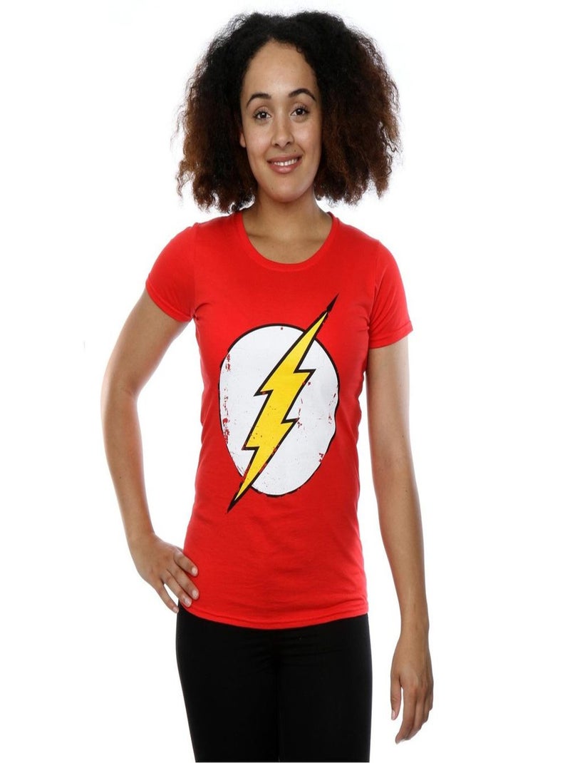 DC Comics - T-shirt Rouge - Kiabi