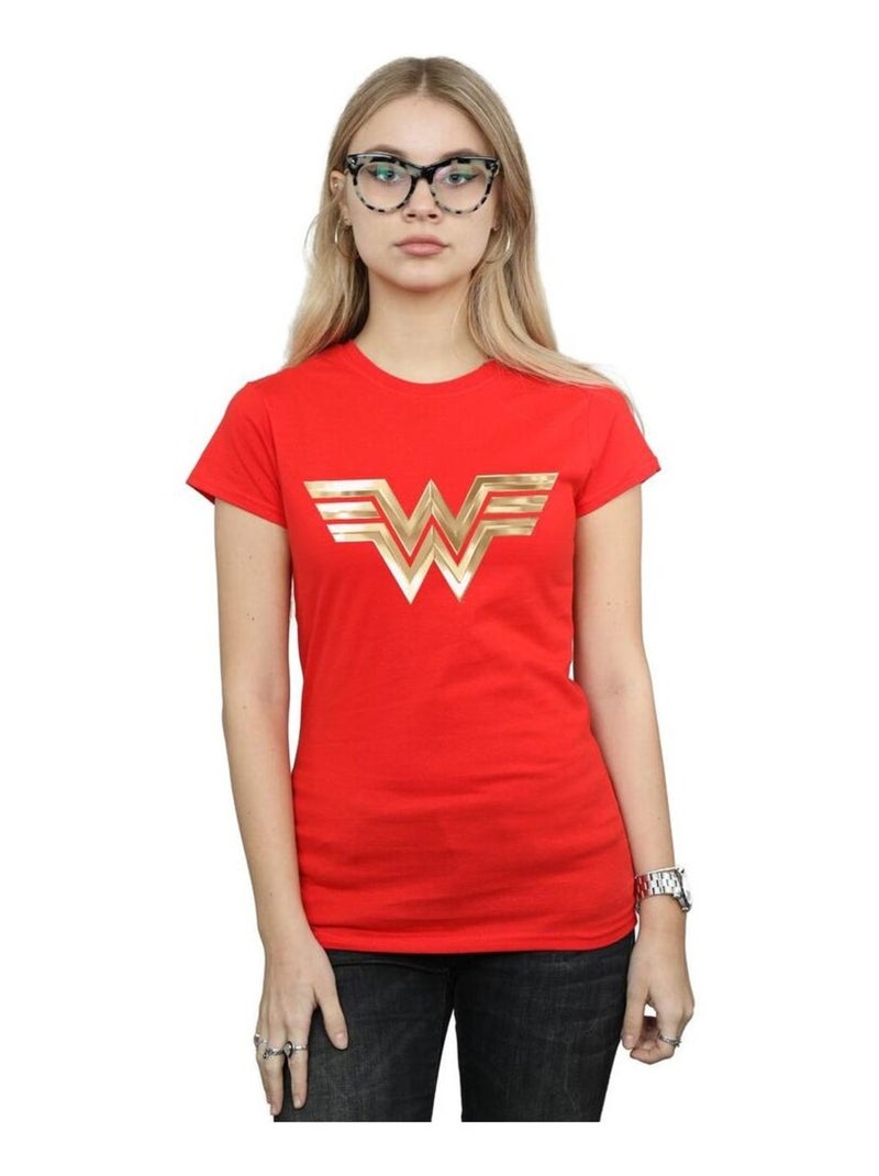 DC Comics - T-shirt Rouge - Kiabi