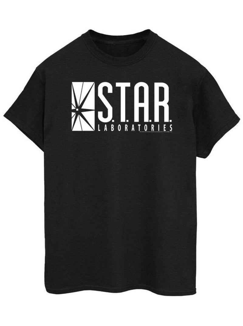 DC Comics - T-shirt STAR LABS Noir - Kiabi