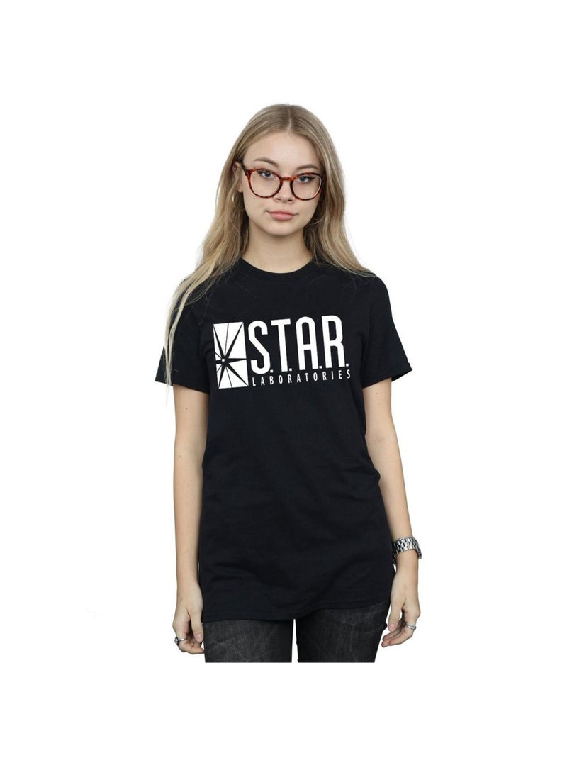 DC Comics - T-shirt STAR LABS Noir - Kiabi
