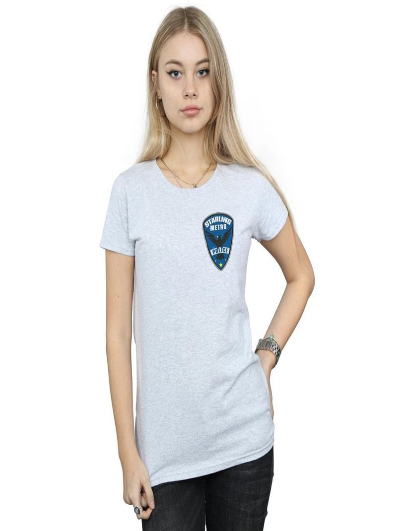 DC Comics - T-shirt STARLING METRO Gris chiné - Kiabi