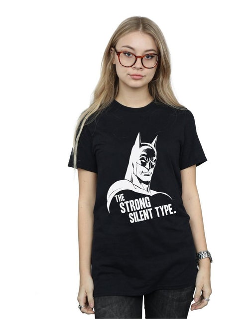 DC Comics - T-shirt STRONG SILENT - Kiabi