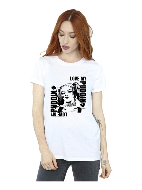 DC Comics - T-shirt SUICIDE SQUAD LOVE PUDDIN - Kiabi