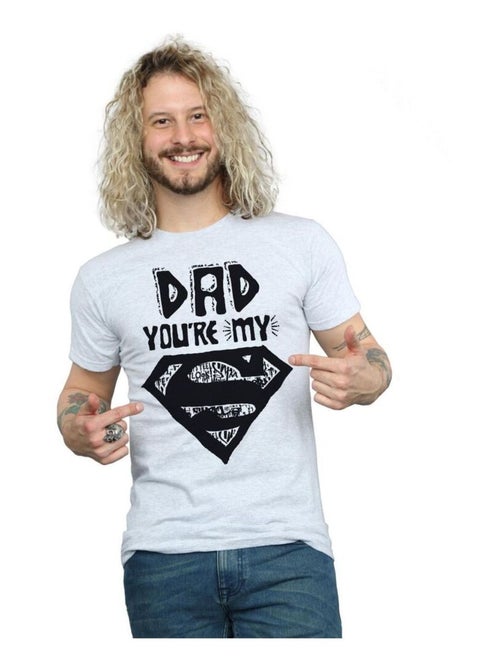 DC Comics - T-shirt SUPER DAD - Kiabi