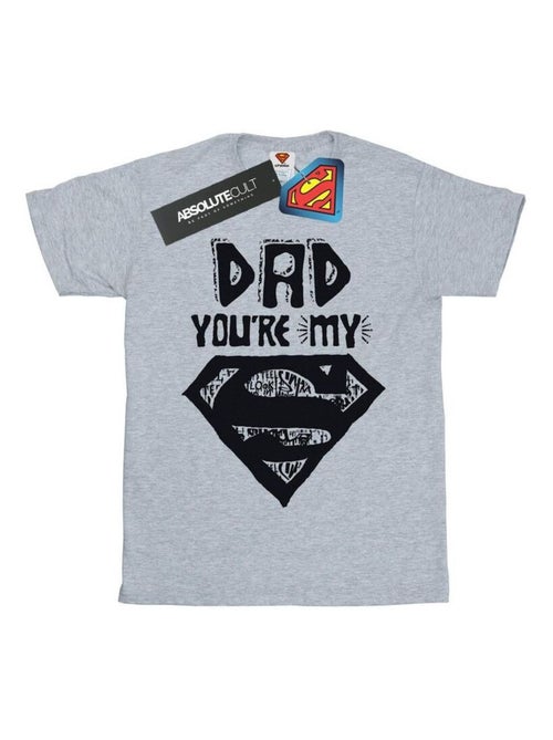 DC Comics - T-shirt SUPER DAD - Kiabi DC Comics - T-shirt SUPER DAD - Kiabi