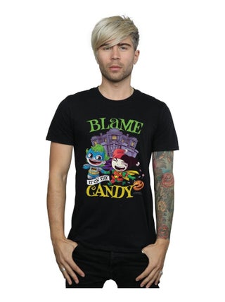 DC Comics - T-shirt SUPER FRIENDS BLAME IT ON THE CANDY