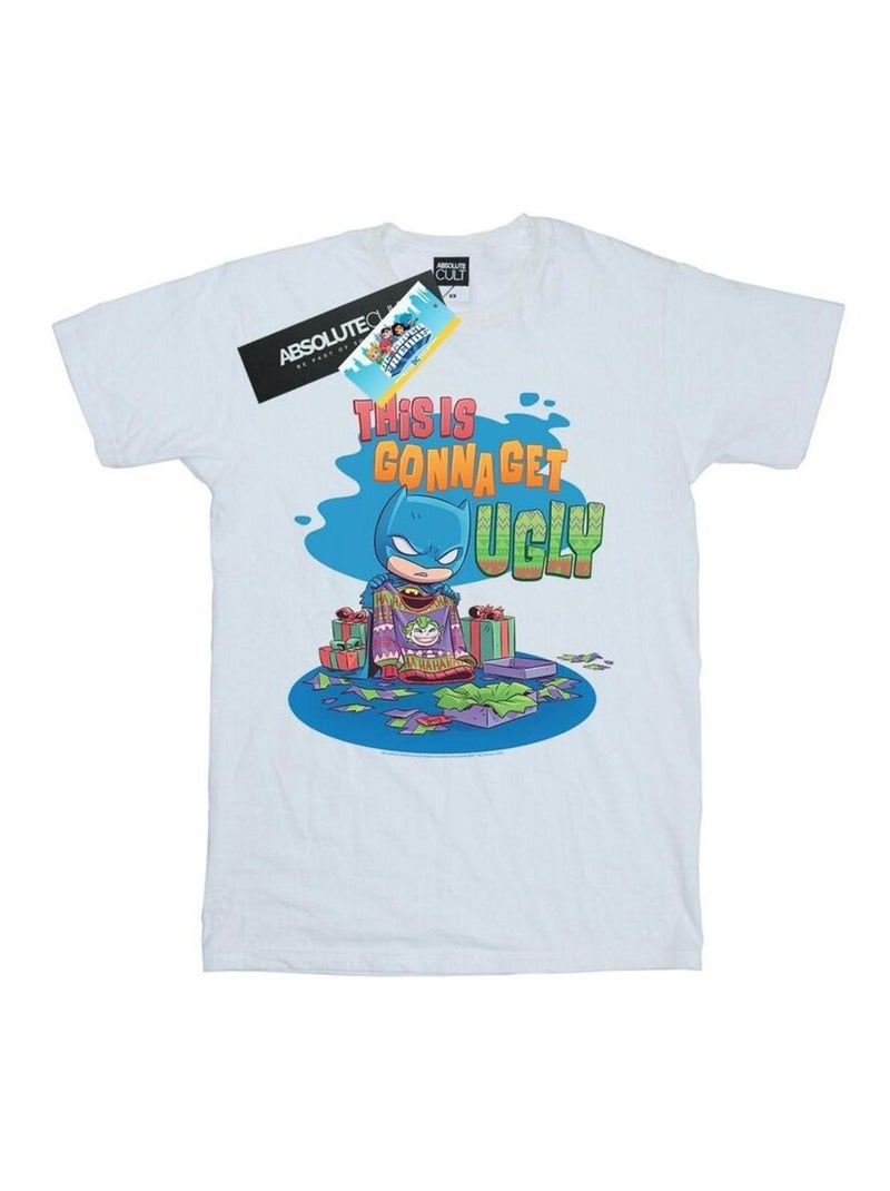 DC Comics - T-shirt SUPER FRIENDS Blanc - Kiabi