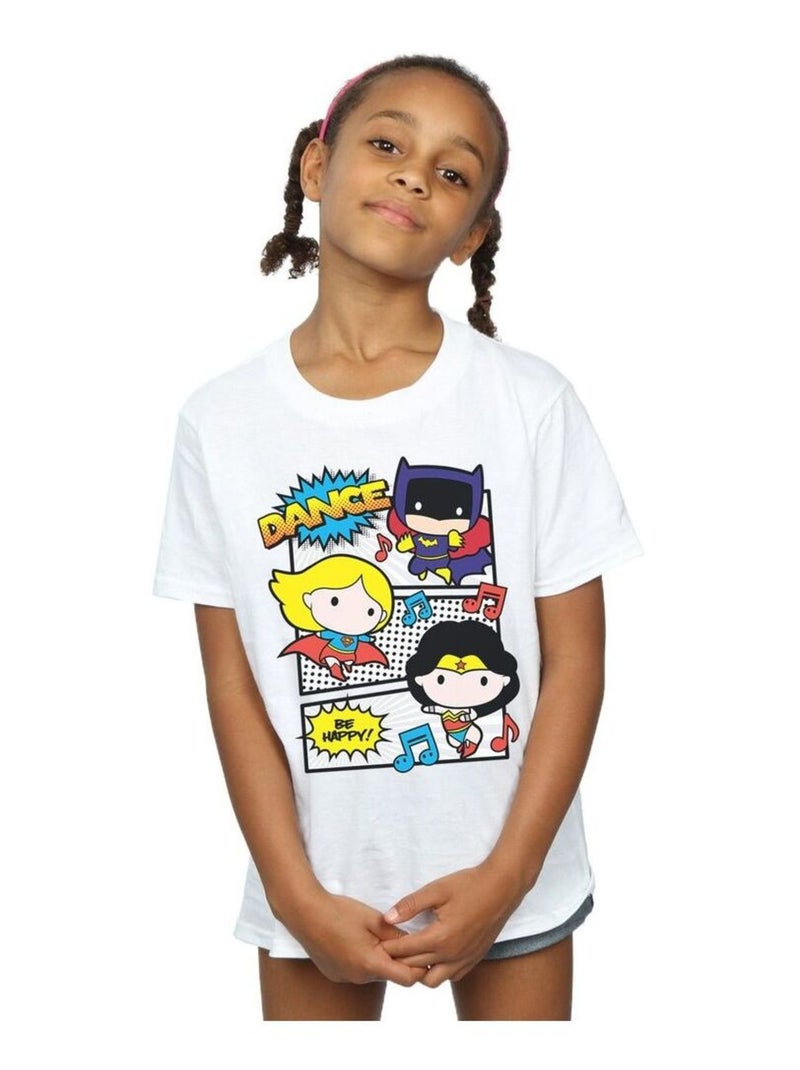 DC Comics - T-shirt SUPER FRIENDS Blanc - Kiabi