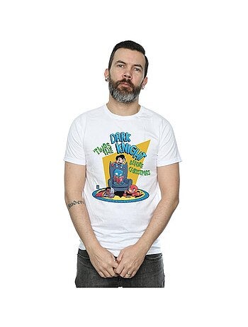 DC Comics - T-shirt SUPER FRIENDS DARK KNIGHT BEFORE CHRISTMAS