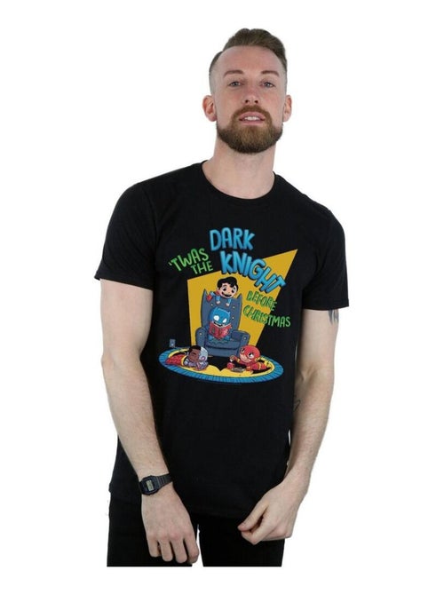 DC Comics - T-shirt SUPER FRIENDS DARK KNIGHT BEFORE CHRISTMAS - Kiabi DC Comics - T-shirt SUPER FRIENDS DARK KNIGHT BEFORE CHRISTMAS - Kiabi