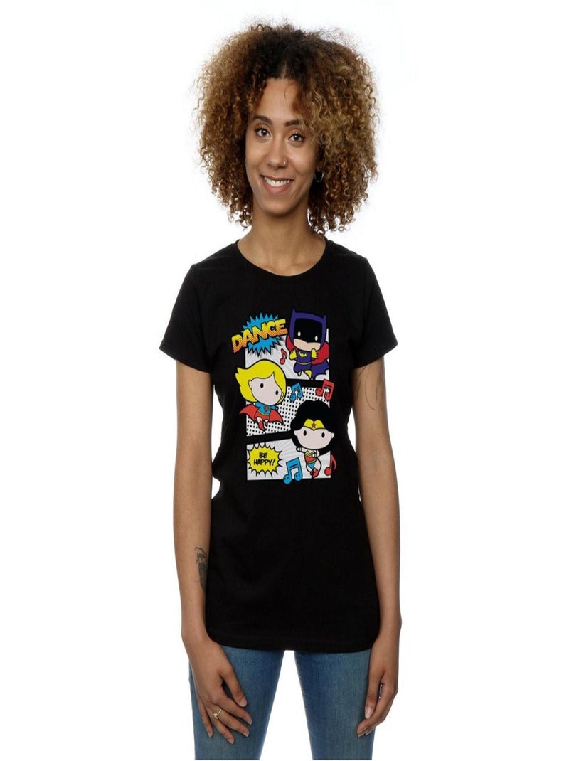 DC Comics - T-shirt SUPER FRIENDS Noir - Kiabi