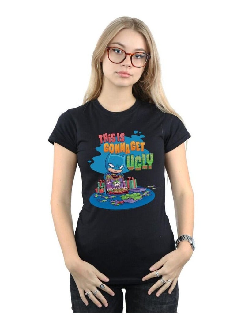 DC Comics - T-shirt SUPER FRIENDS Noir - Kiabi
