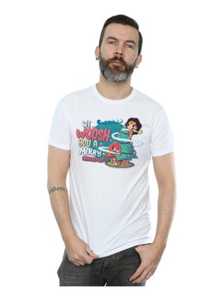 DC Comics - T-shirt SUPER FRIENDS WE WHOOSH YOU A MERRY CHRISTMAS