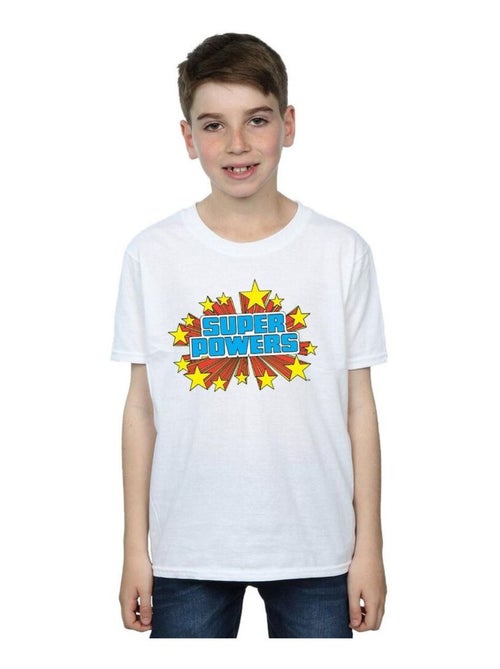 DC Comics - T-shirt SUPER POWERS - Kiabi