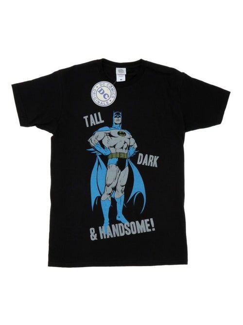 DC Comics - T-shirt TALL DARK AND HANDSOME - Kiabi DC Comics - T-shirt TALL DARK AND HANDSOME - Kiabi
