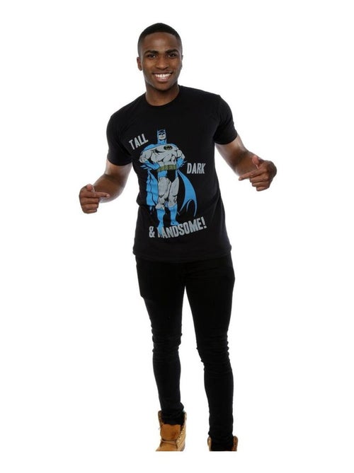 DC Comics - T-shirt TALL DARK AND HANDSOME - Kiabi DC Comics - T-shirt TALL DARK AND HANDSOME - Kiabi