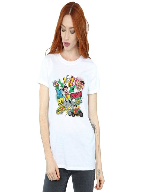 DC Comics - T-shirt TEEN TITANS GO - Kiabi