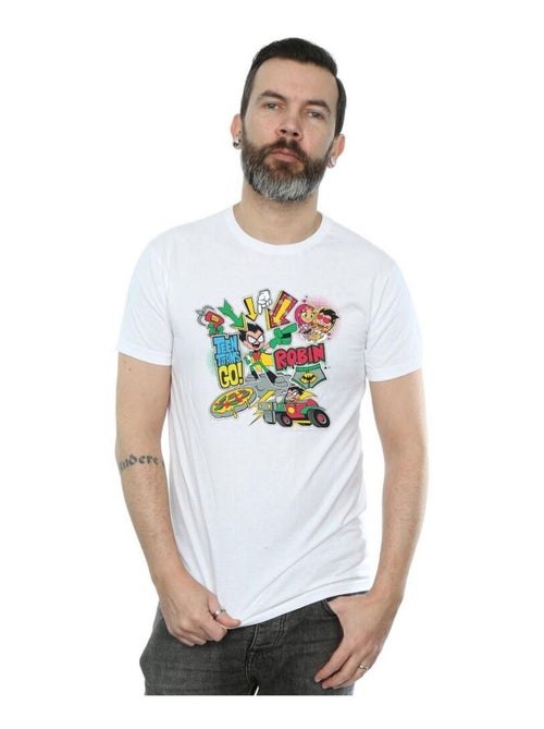DC Comics - T-shirt TEEN TITANS GO - Kiabi DC Comics - T-shirt TEEN TITANS GO - Kiabi