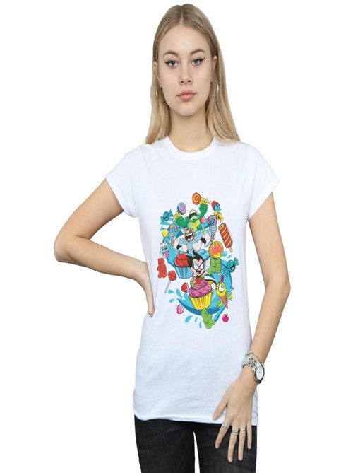 DC Comics - T-shirt TEEN TITANS GO CANDY MANIA - Kiabi
