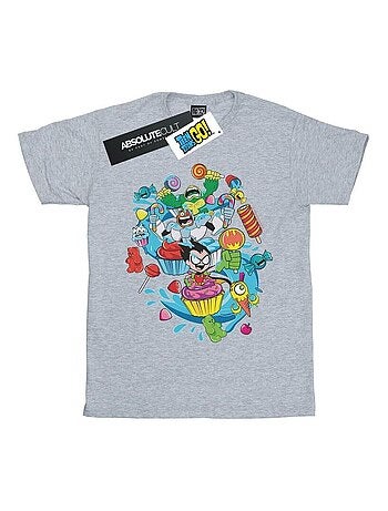 DC Comics - T-shirt TEEN TITANS GO CANDY MANIA