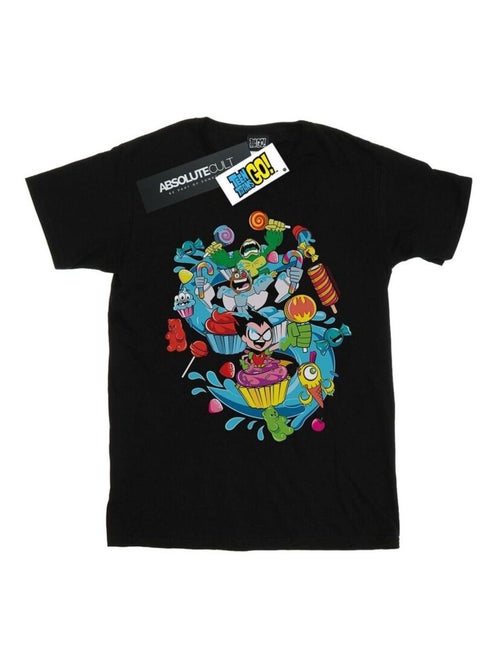 DC Comics - T-shirt TEEN TITANS GO CANDY MANIA - Kiabi DC Comics - T-shirt TEEN TITANS GO CANDY MANIA - Kiabi