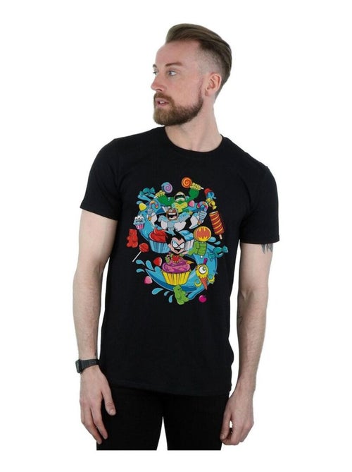 DC Comics - T-shirt TEEN TITANS GO CANDY MANIA - Kiabi