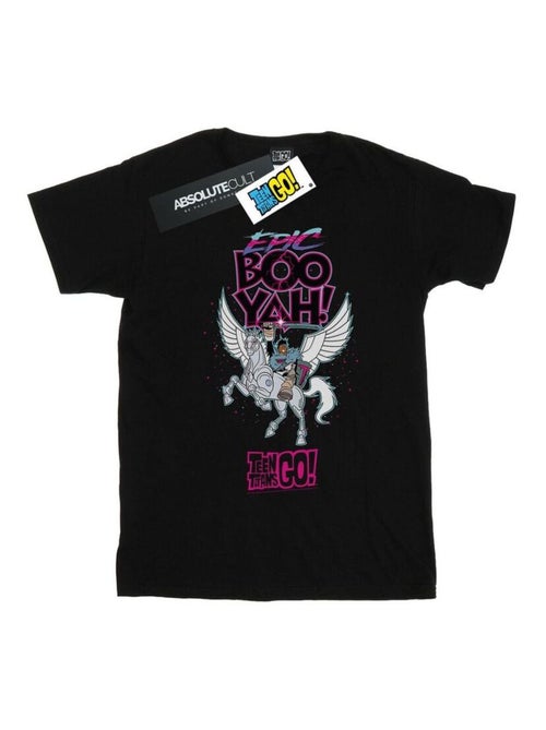 DC Comics - T-shirt TEEN TITANS GO EPIC BOO YAH - Kiabi