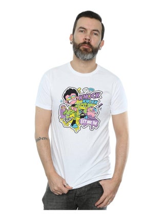 DC Comics - T-shirt TEEN TITANS GO KNOCK KNOCK