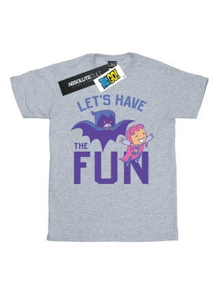 DC Comics - T-shirt TEEN TITANS GO LET'S HAVE THE FUN