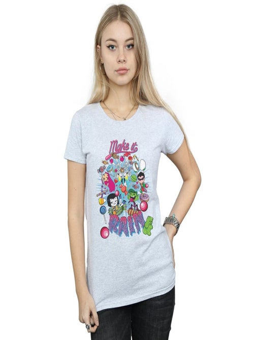 DC Comics - T-shirt TEEN TITANS GO MAKE IT RAIN - Kiabi