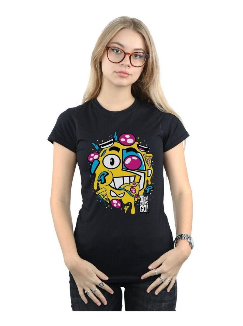 DC Comics - T-shirt TEEN TITANS GO Noir - Kiabi