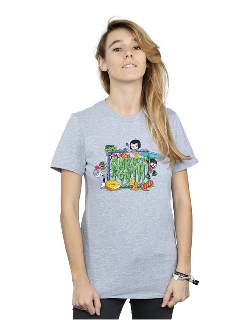 DC Comics - T-shirt TEEN TITANS GO SWEET TOOTH - Kiabi
