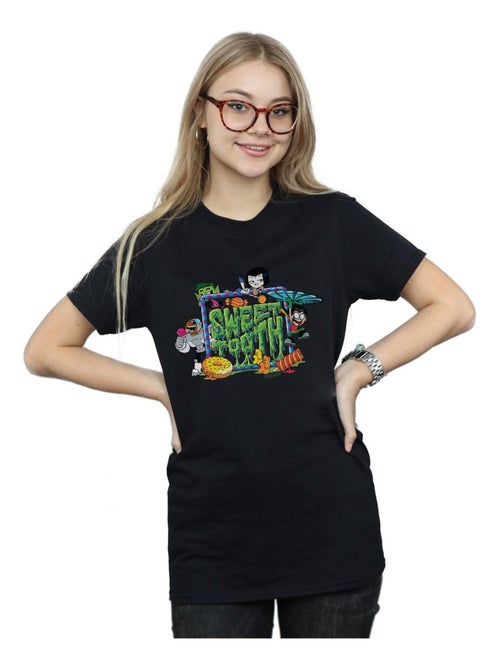DC Comics - T-shirt TEEN TITANS GO SWEET TOOTH - Kiabi