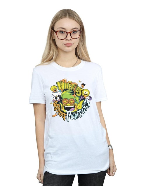 DC Comics - T-shirt TEEN TITANS GO WAFFLE MANIA - Kiabi