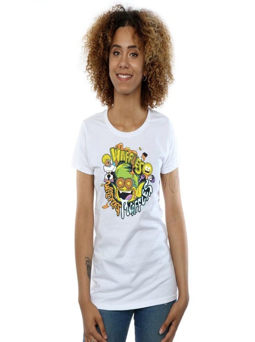 DC Comics - T-shirt TEEN TITANS GO WAFFLE MANIA - Kiabi