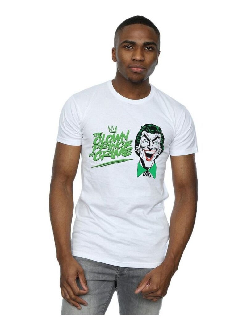 DC Comics - T-shirt THE CLOWN PRINCE OF CRIME Blanc - Kiabi