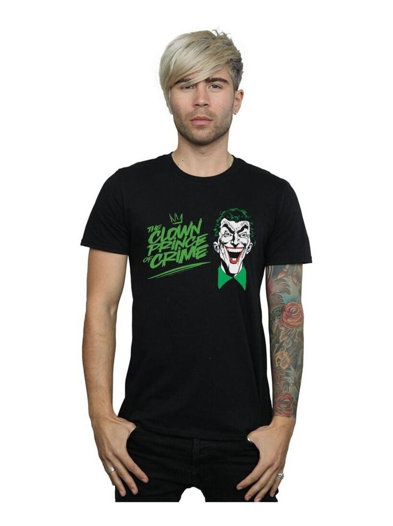 DC Comics - T-shirt THE CLOWN PRINCE OF CRIME Noir - Kiabi