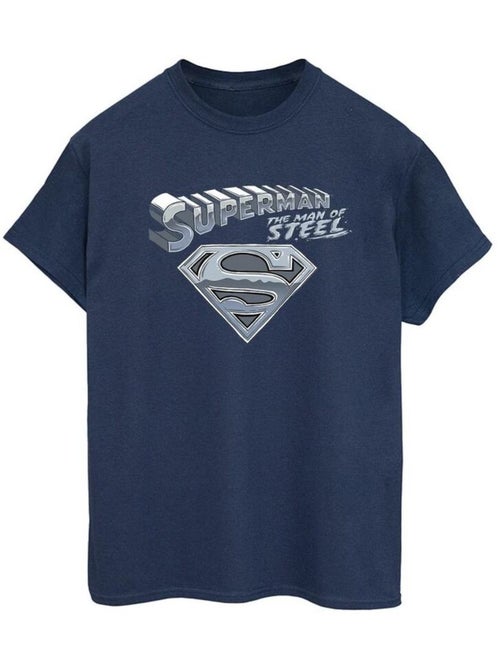 DC Comics - T-shirt THE MAN OF STEEL - Kiabi DC Comics - T-shirt THE MAN OF STEEL - Kiabi