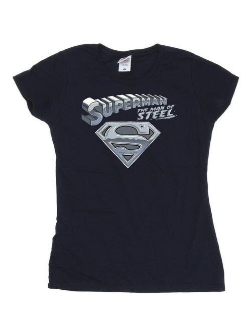 DC Comics - T-shirt THE MAN OF STEEL - Kiabi DC Comics - T-shirt THE MAN OF STEEL - Kiabi