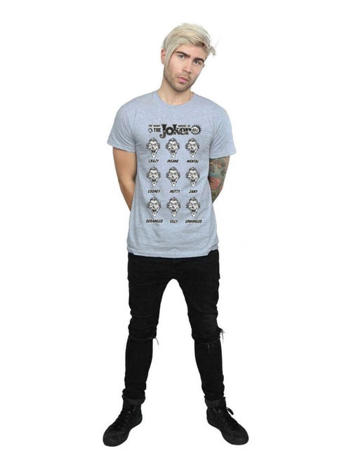 DC Comics - T-shirt THE MANY MOODS OF Joker - Kiabi