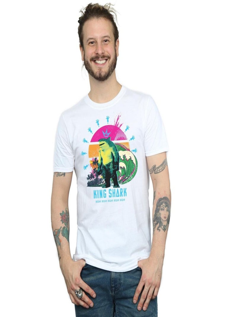 DC Comics - T-shirt THE SUICIDE SQUAD Blanc - Kiabi