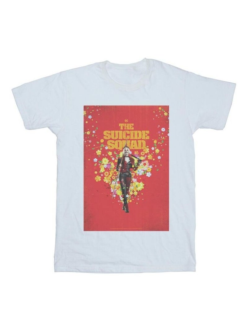 DC Comics - T-shirt THE SUICIDE SQUAD Blanc - Kiabi