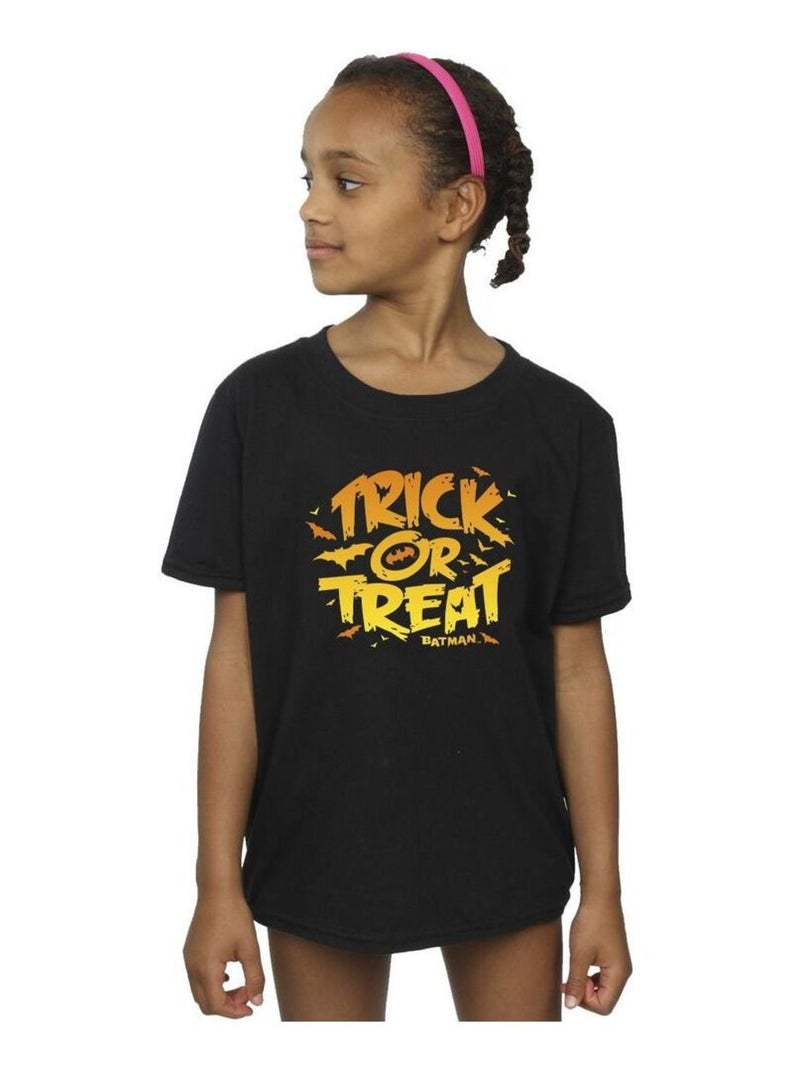 DC Comics - T-shirt TRICK OR TREAT Noir - Kiabi