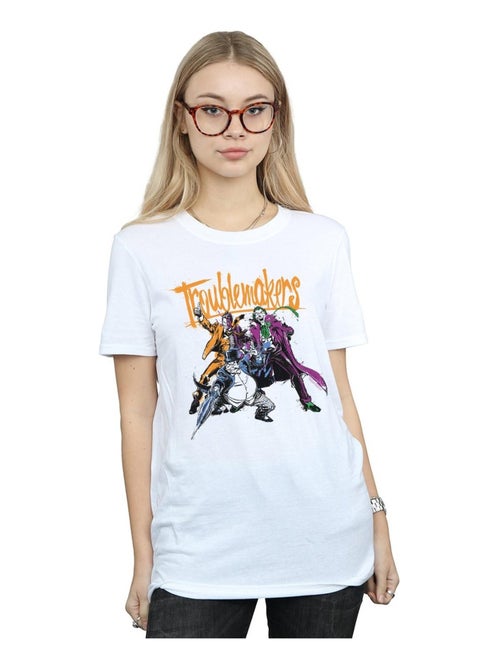 DC Comics - T-shirt TROUBLEMAKERS - Kiabi